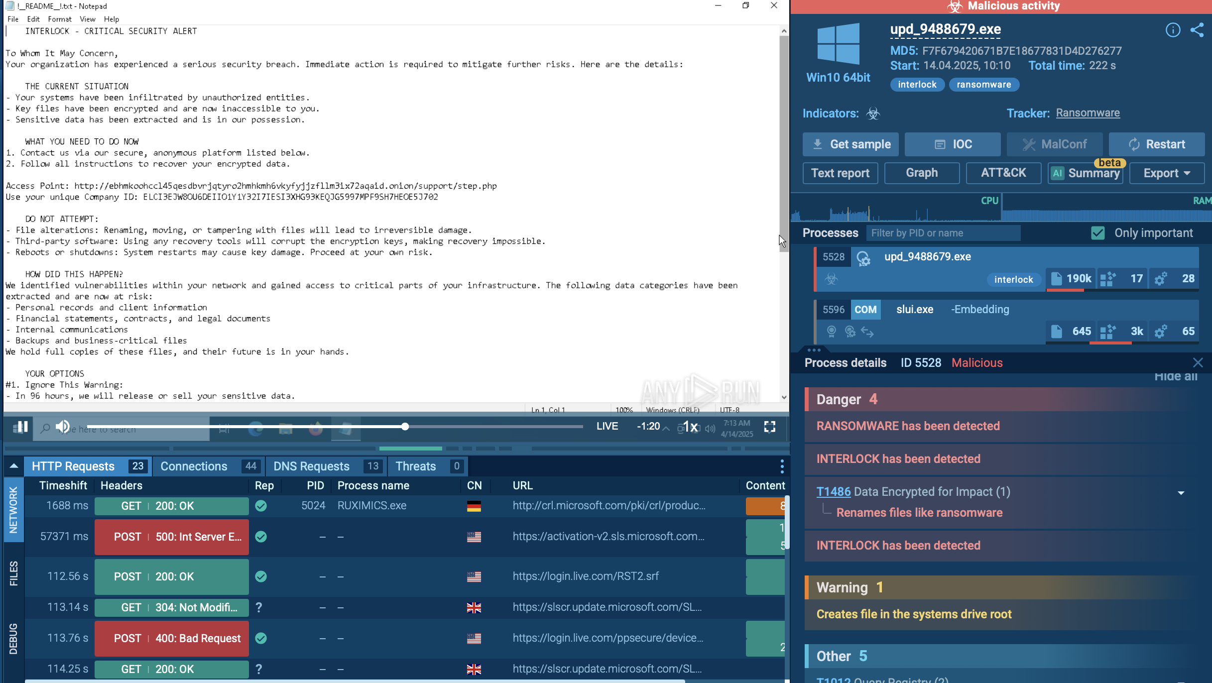 Interlock screenshot